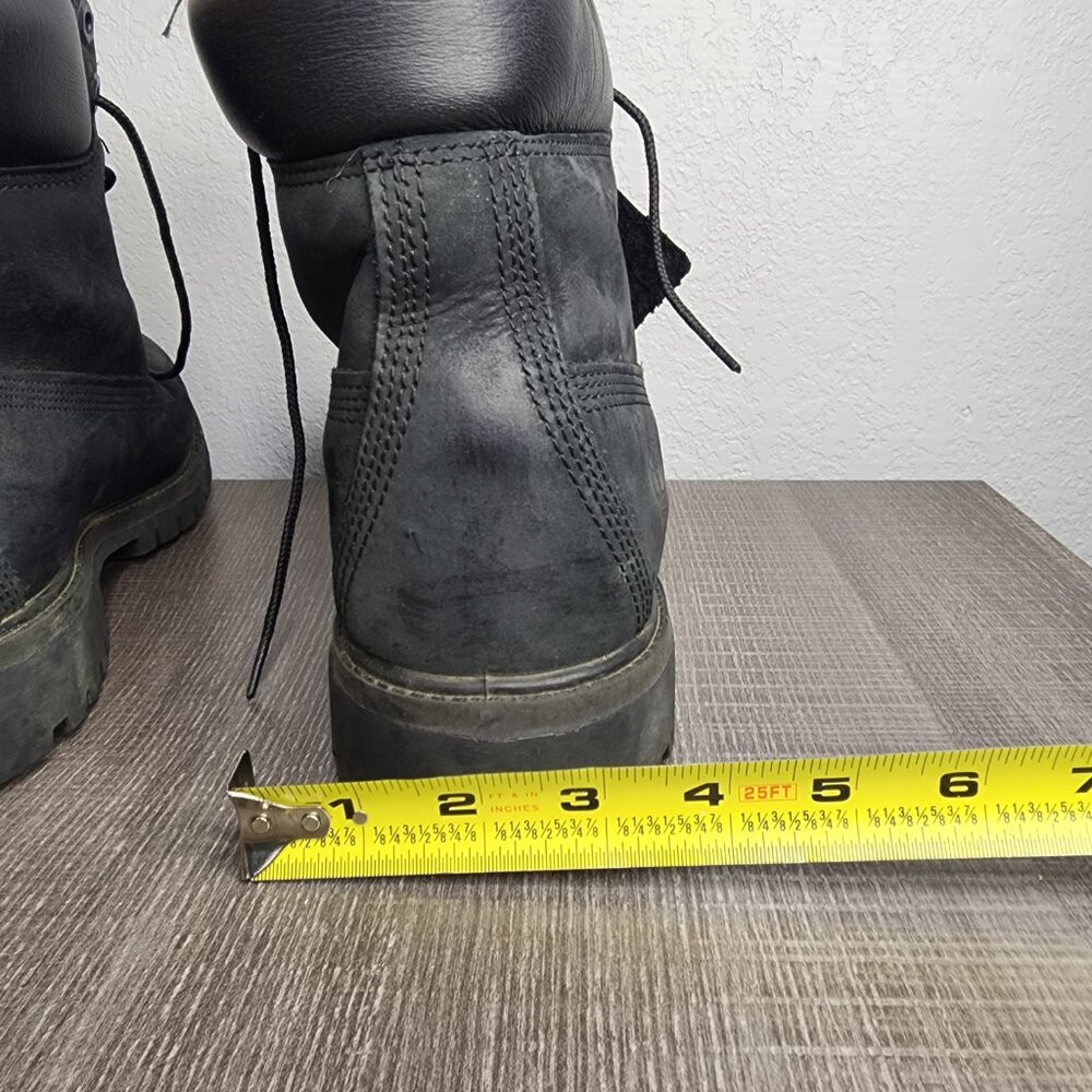 Timberland 6" Premium Waterproof 400g Prima Loft insulation Leather Men 8M Black - Picture 9 of 16